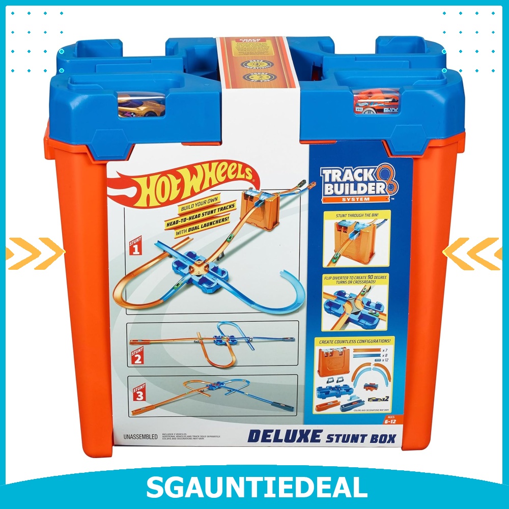 Hot Wheels GGP93 Track Builder Deluxe Stunt Box (Deluxe Stunt Box ...