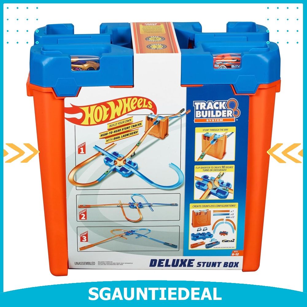 Hot Wheels Track Builder Deluxe Stunt Box