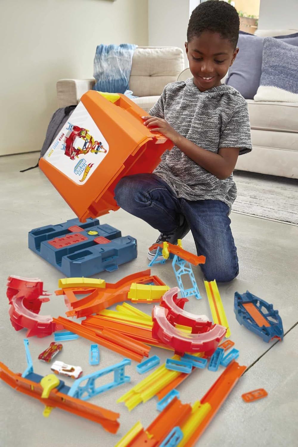 Hot wheels track for kids online