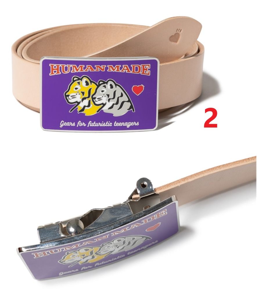 🐧human made 3PACK T-SHIRT SET Tee套裝(男女適用), LEATHER BELT