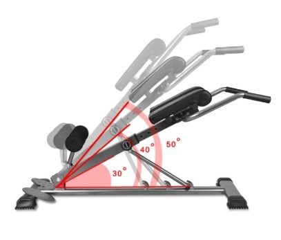 Hyperextension Adjustable Abs Builder Machine Sports Equipment Exercise Fitness Cardio Fitness Machines on Carousell