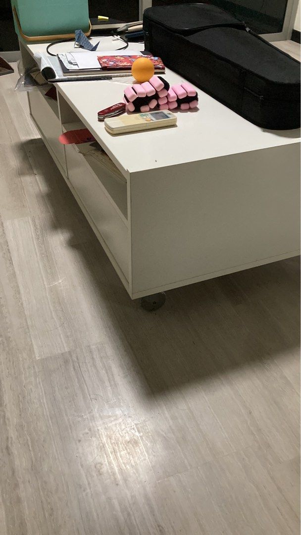 IKEA white coffee table, Furniture & Home Living, Furniture, Tables