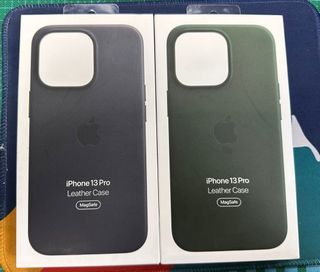 二手iPhone 13 Pro leather case x2 原裝