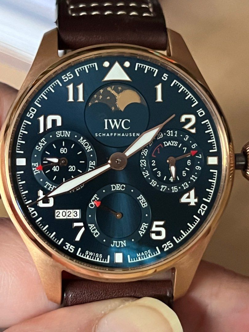 Iwc le petit prince perpetual calendar shop