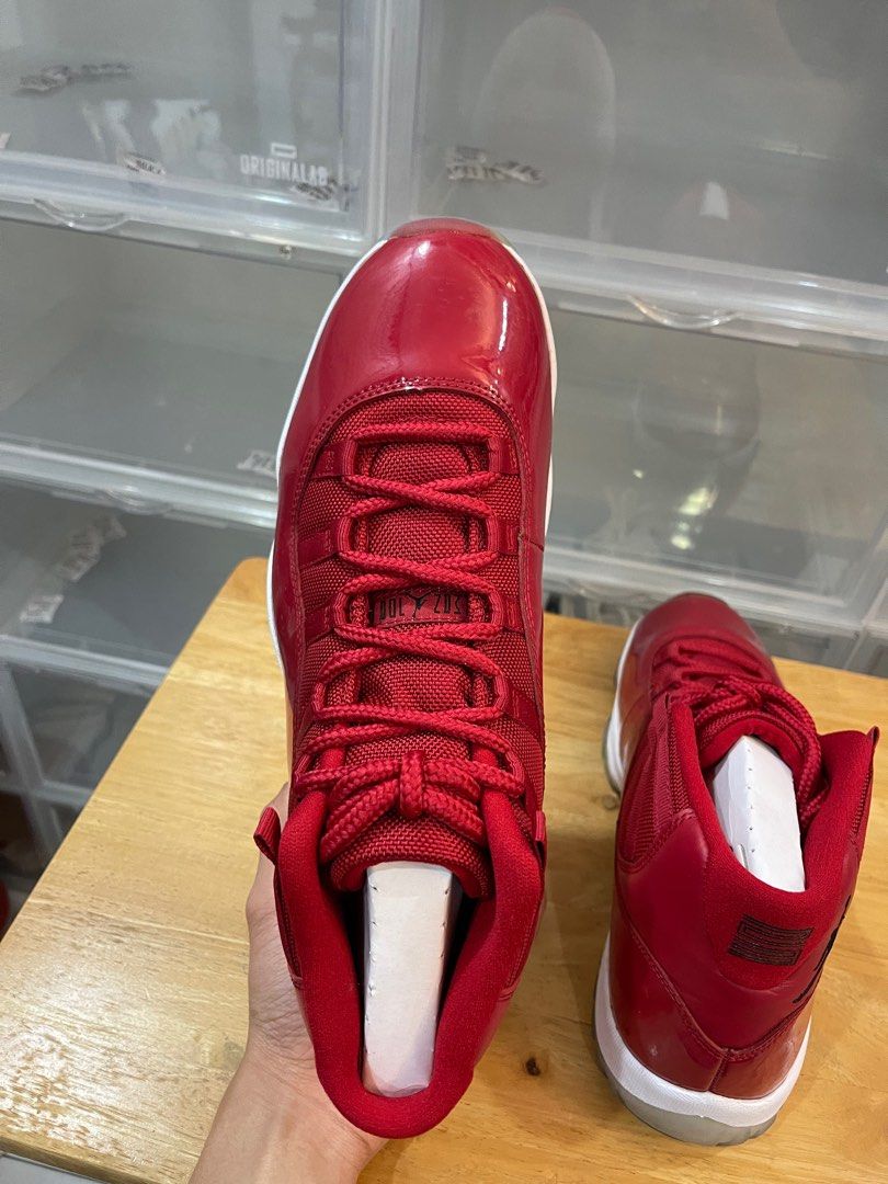 Fake red jordan 11 store