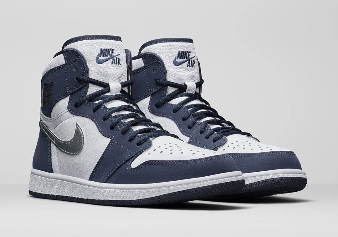 JORDAN 1 HIGH ' MIDNIGHT NAVY ', Men's Fashion, Footwear, Sneakers on  Carousell