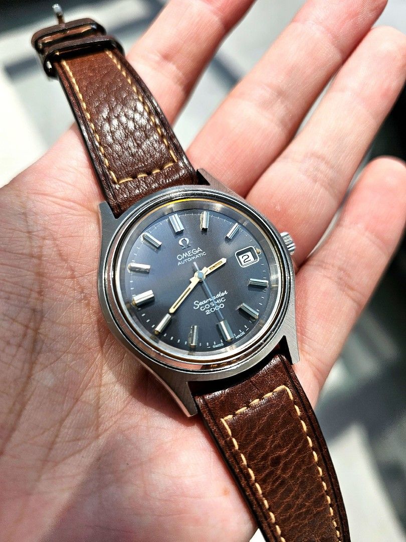 Jumbo Omega Seamaster Cosmic 38mm Luxury Watches on Carousell