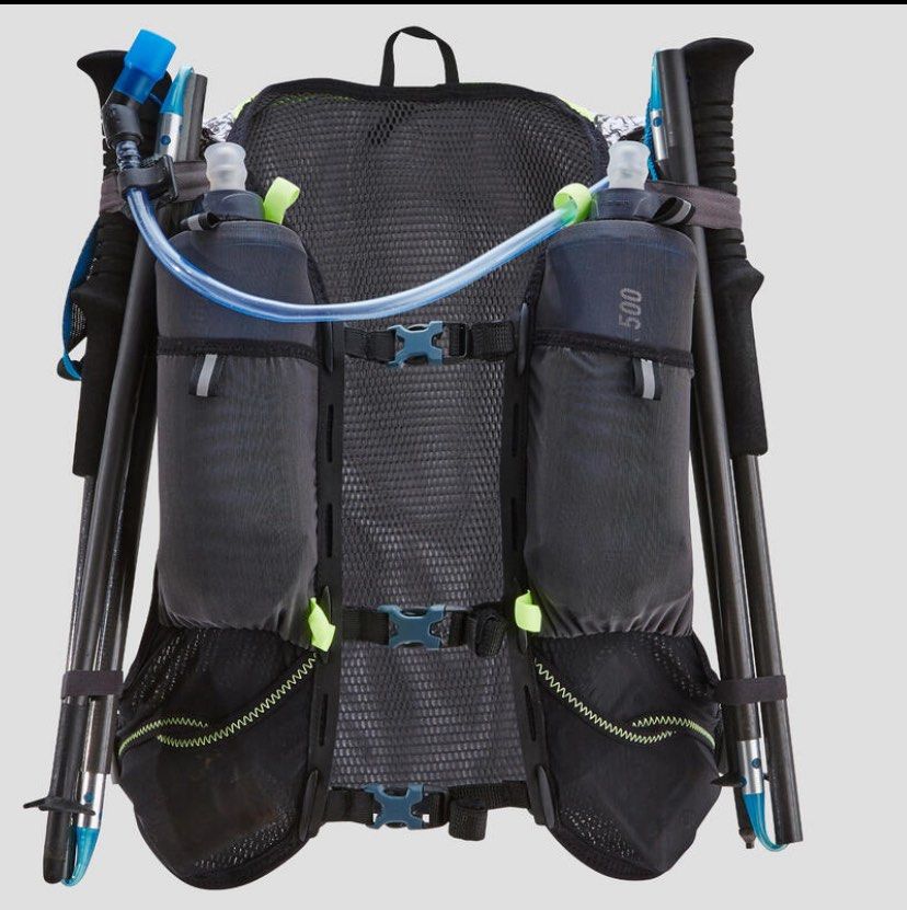 Kalenji Trail Running Hiking Hydration bag vest 10L, Olah Raga