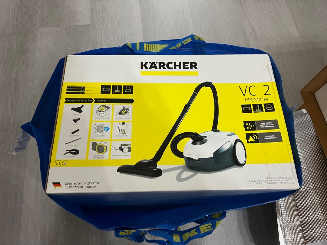 Karcher VC2 Vacuum Cleaner, Furniture & Home Living, Cleaning