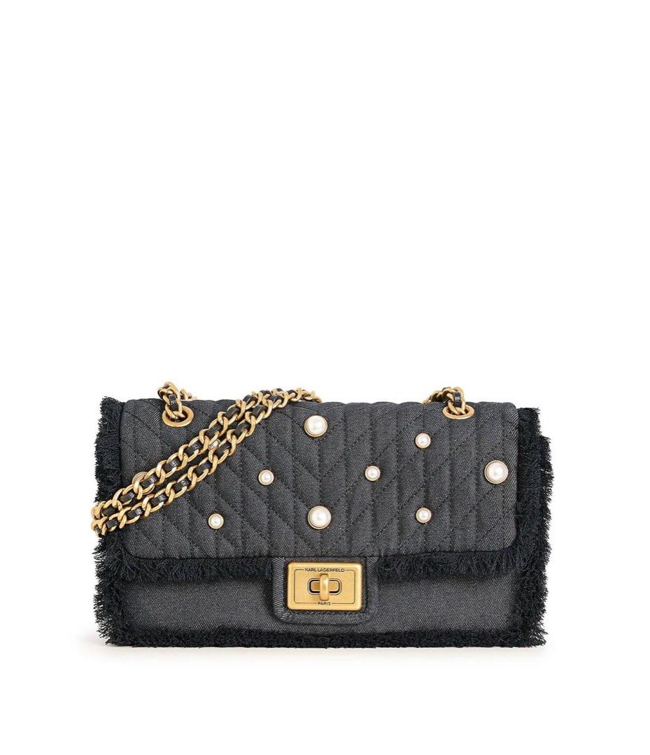 Karl lagerfeld pearl store bag