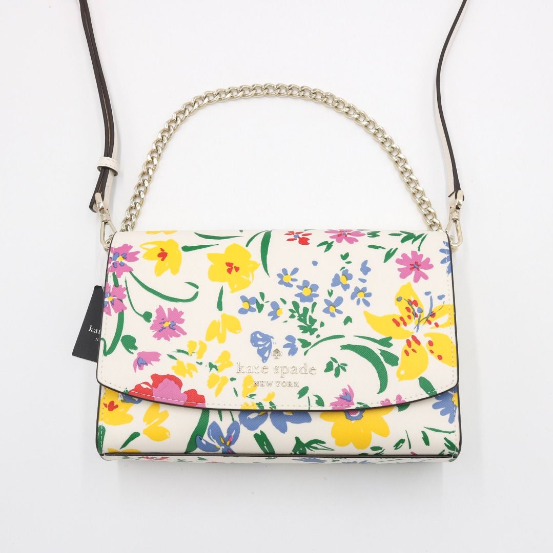 Kate Spade Carson Convertible Crossbody Bag Bouquet, Women's Fashion, Bags  & Wallets, Cross-body Bags on Carousell