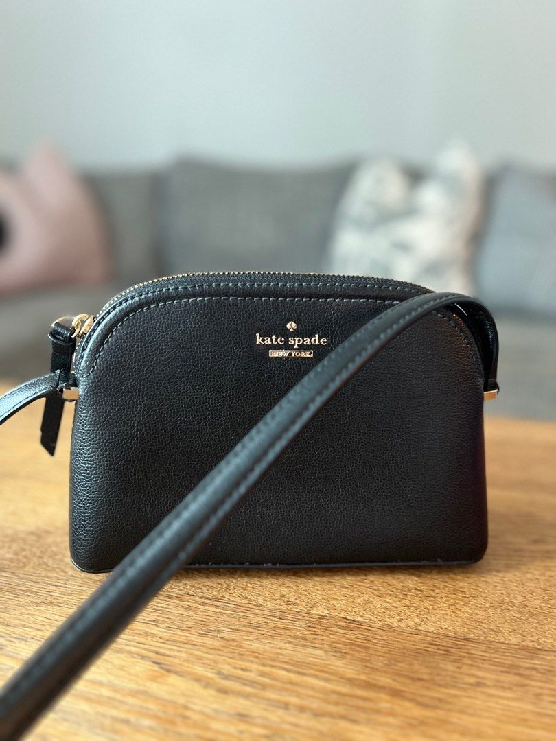 Kate spade peggy patterson drive best sale leather crossbody bag black