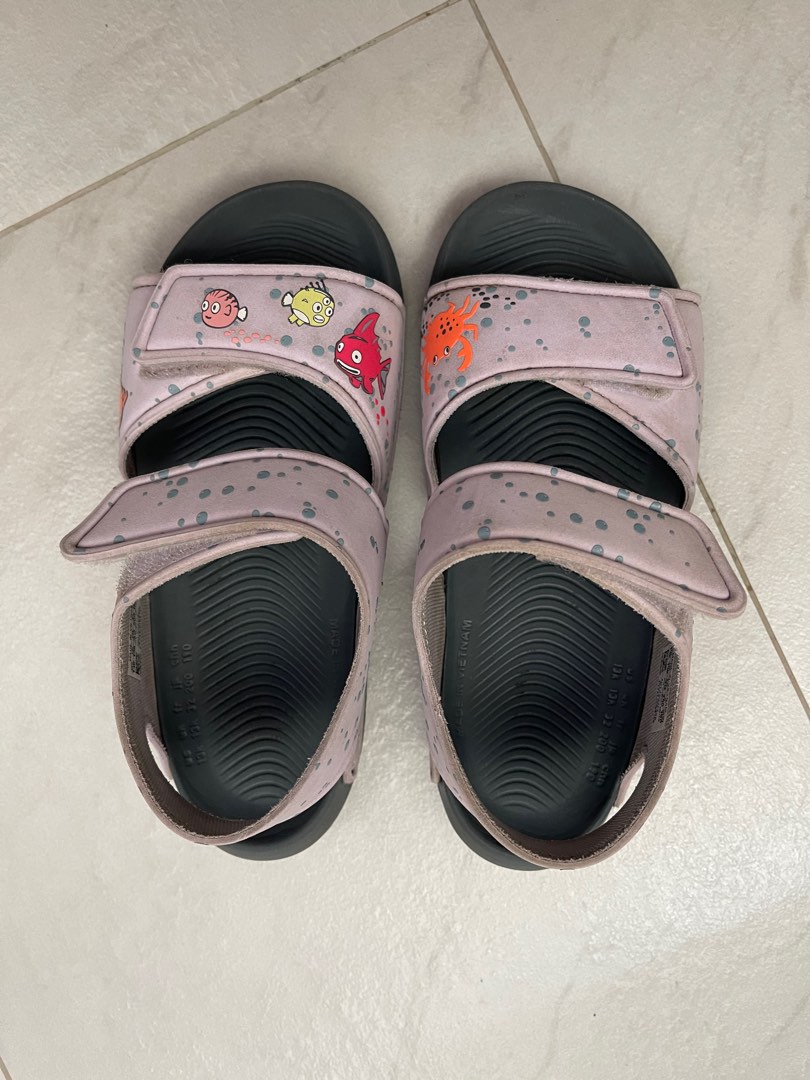 Adidas Kids Sandals, Babies & Kids, Babies & Kids Fashion on Carousell