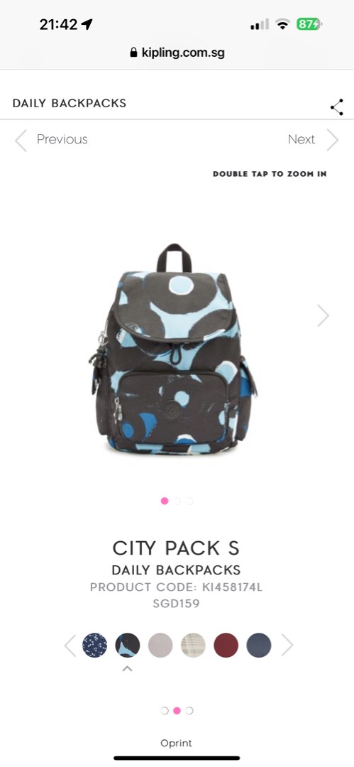 Kipling city pack 2025 s