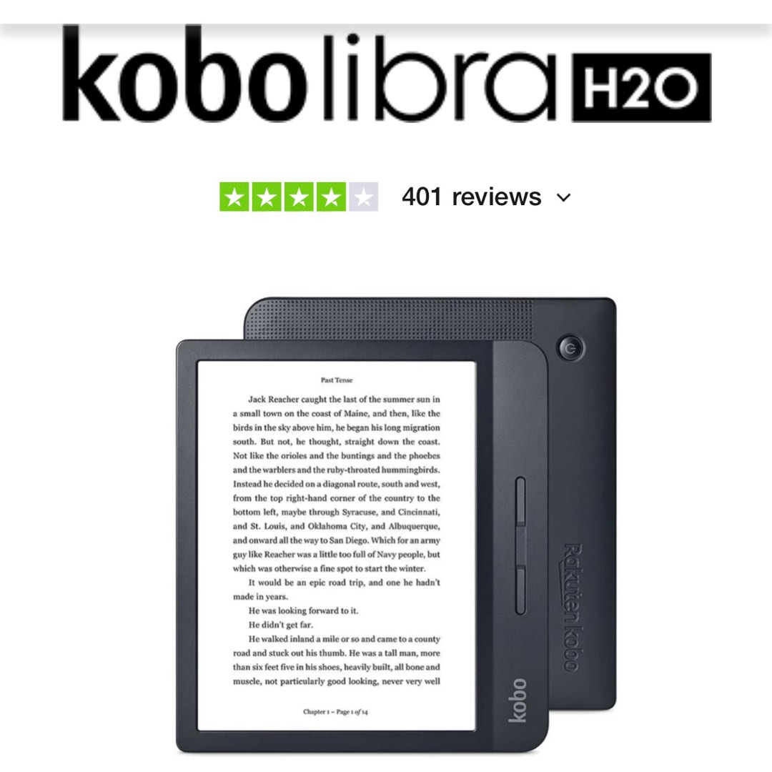 Kobo Libra H20, Mobile Phones & Gadgets, EReaders on Carousell