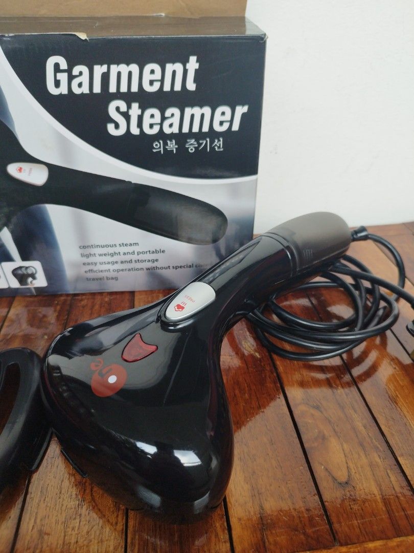 Korean Garment Steamer, TV & Home Appliances, Irons & Steamers on Carousell