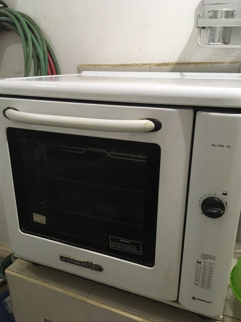 La germania table shop top electric oven