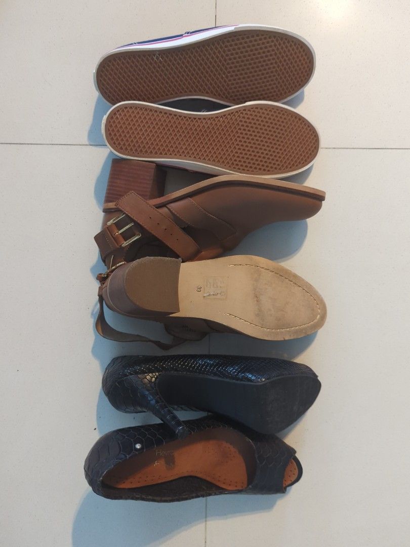 Ladies shoes assorted size EUR 39 UK 6 USA 8 Carvela Rockport Vans 38.5
