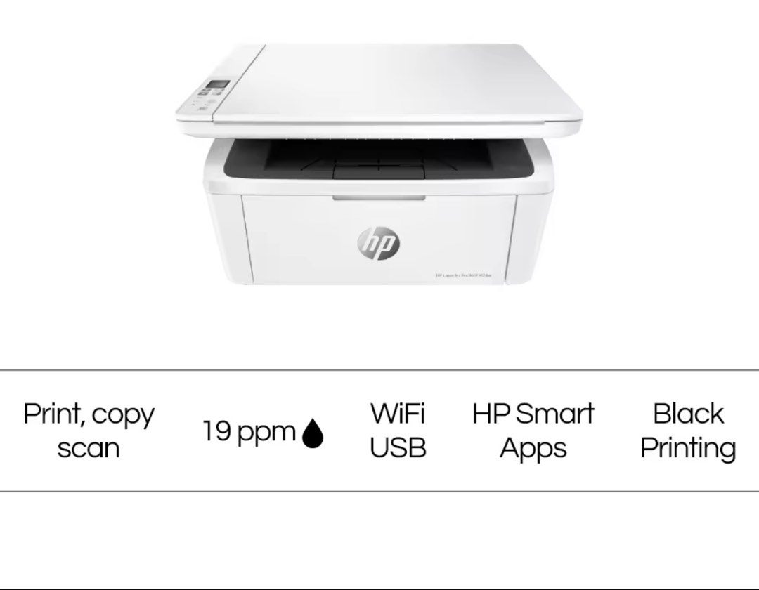 LaserJet Pro MFP M141w Wireless Mono Laser Printer - Print, Scan and ...