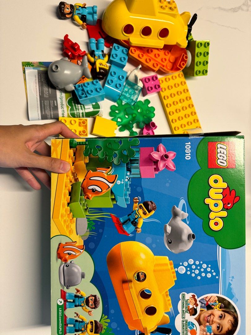 Lego duplo town submarine adventure 10910 building kit Babies Kids Infant Playtime on Carousell