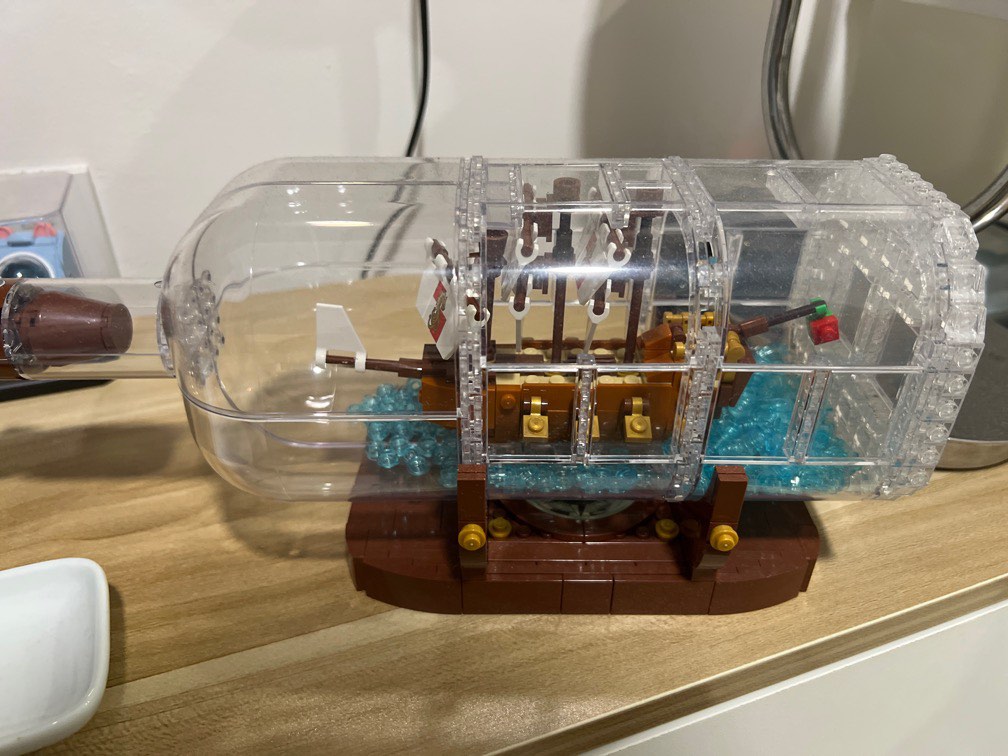 Lego Leviathan Boat In a Bottle Hobbies Toys Toys Games on