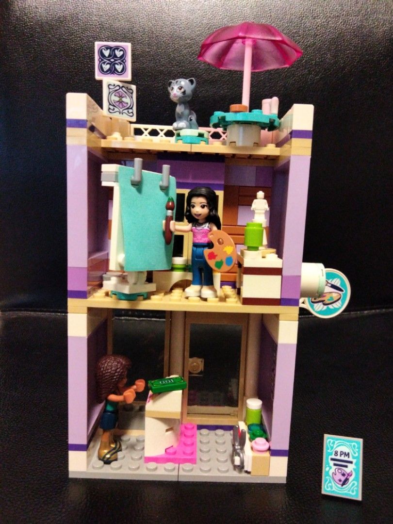 LEGO FRIENDS Emma's art studio, Hobbies & Toys, Toys & Games on