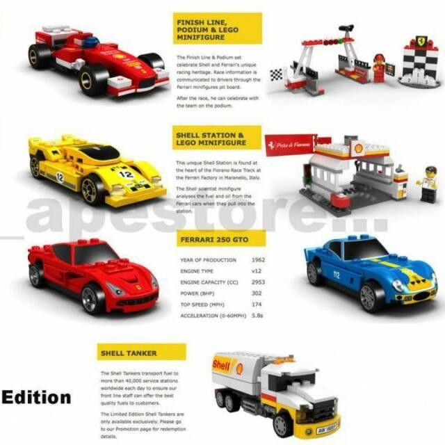 Lego Shell 2015 full 7 pax Hobbies Toys Toys Games on Carousell