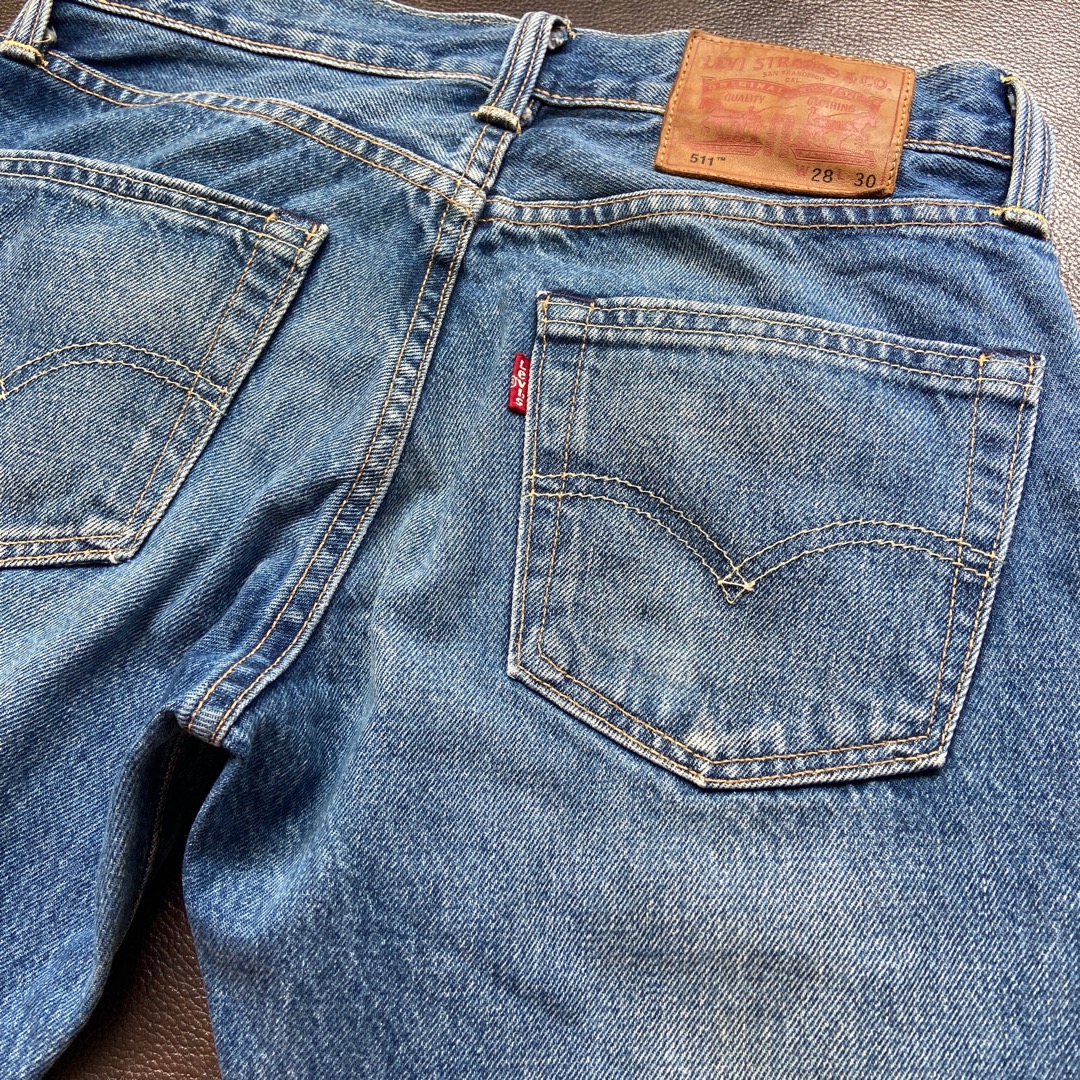 LEVIS White Oak Cone 511 W28 L30 denim jeans 牛仔褲Vintage 中古古