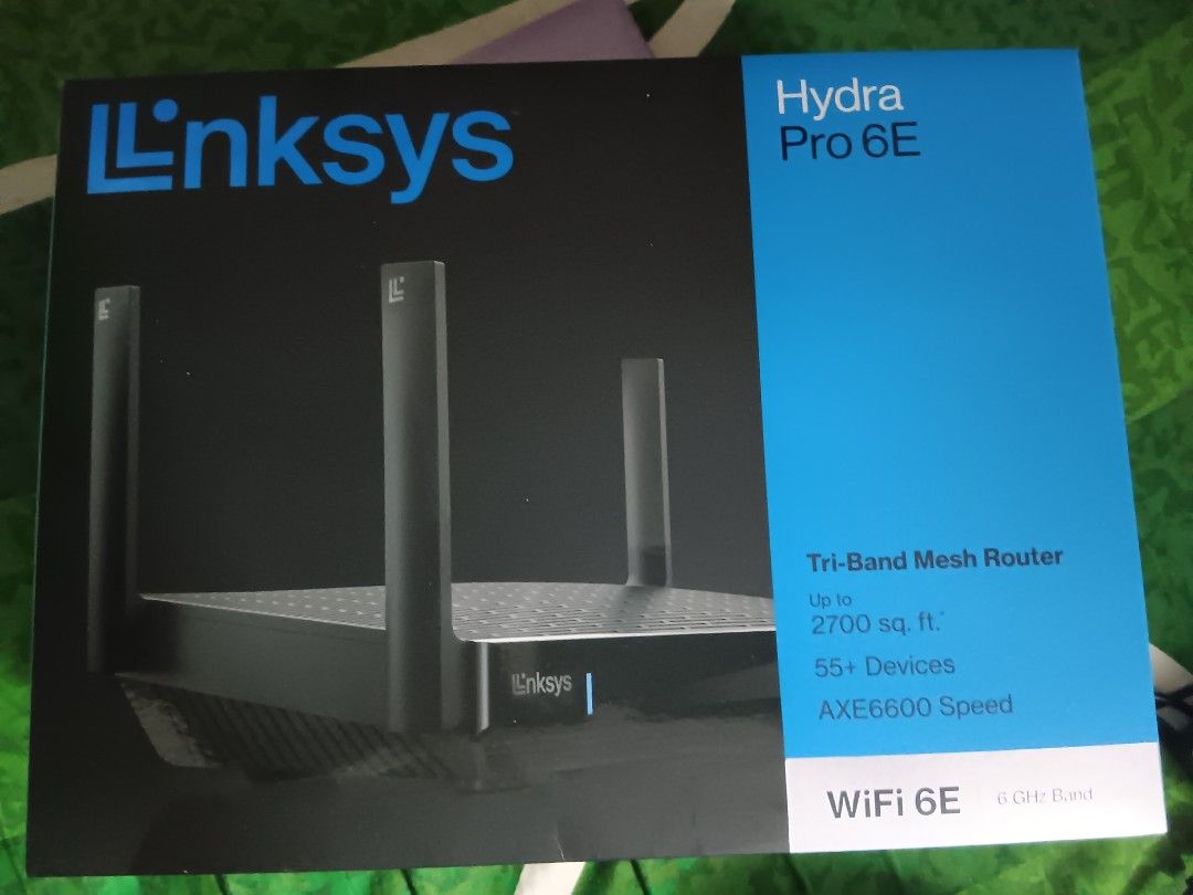 Linksys Hydra Pro 6E: Tri-Band Mesh WiFi 6E Router