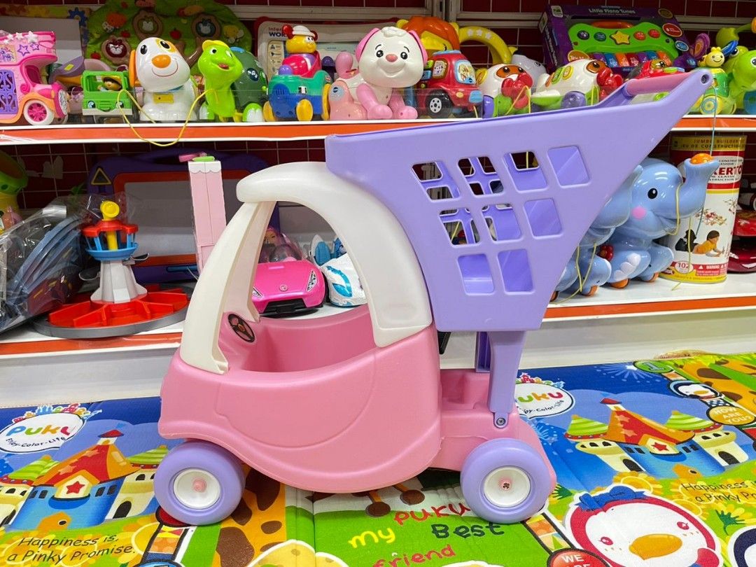 Cosy coupe outlet shopping cart pink
