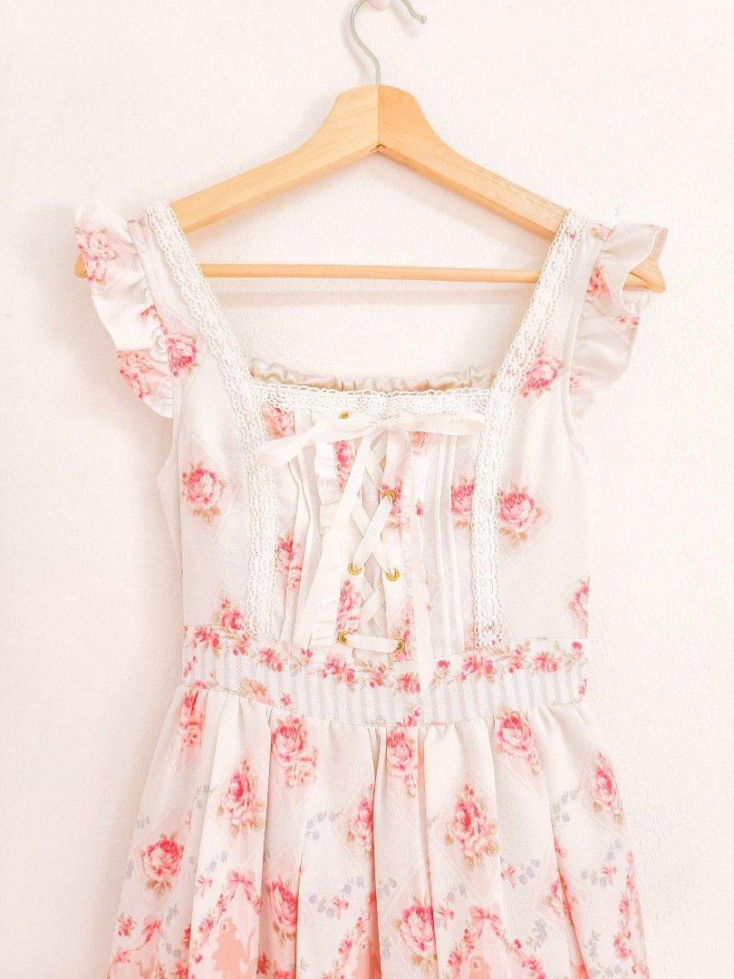 liz lisa mermaid dress Liz Lisa Floral Mermaid dress From Japan Kawaii Gyaru Hime 109 Harajuku
