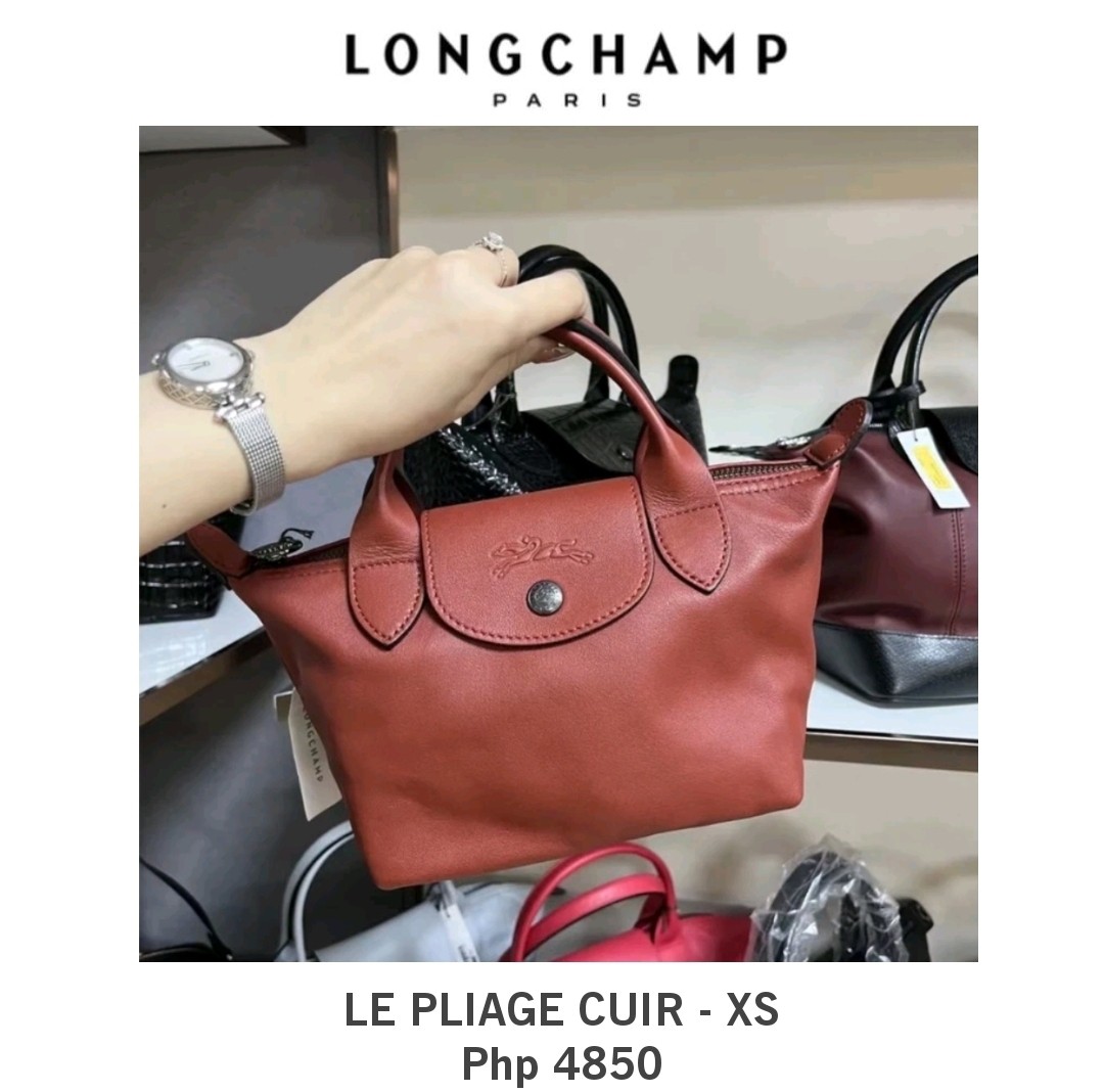 Longchamp Pliage Cuir XS from Vestiaire Collective : r/handbags