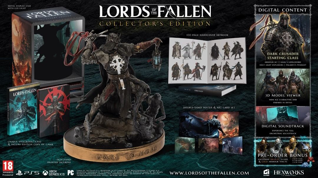 Lords of the Fallen Limited Edition (PS4/Xbox), Video Gaming, Video Games,  PlayStation on Carousell