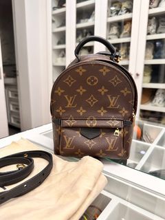 LV Palm Spring Mini Monogram, Luxury, Bags & Wallets on Carousell
