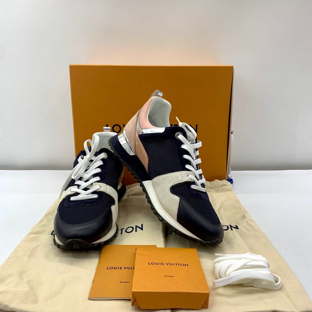 [DISCOUNTED] LOUIS VUITTON CL0197 RUNAWAY SUEDE LEATHER SIZE 41 SNEAKERS  SHOES 237034311 ;