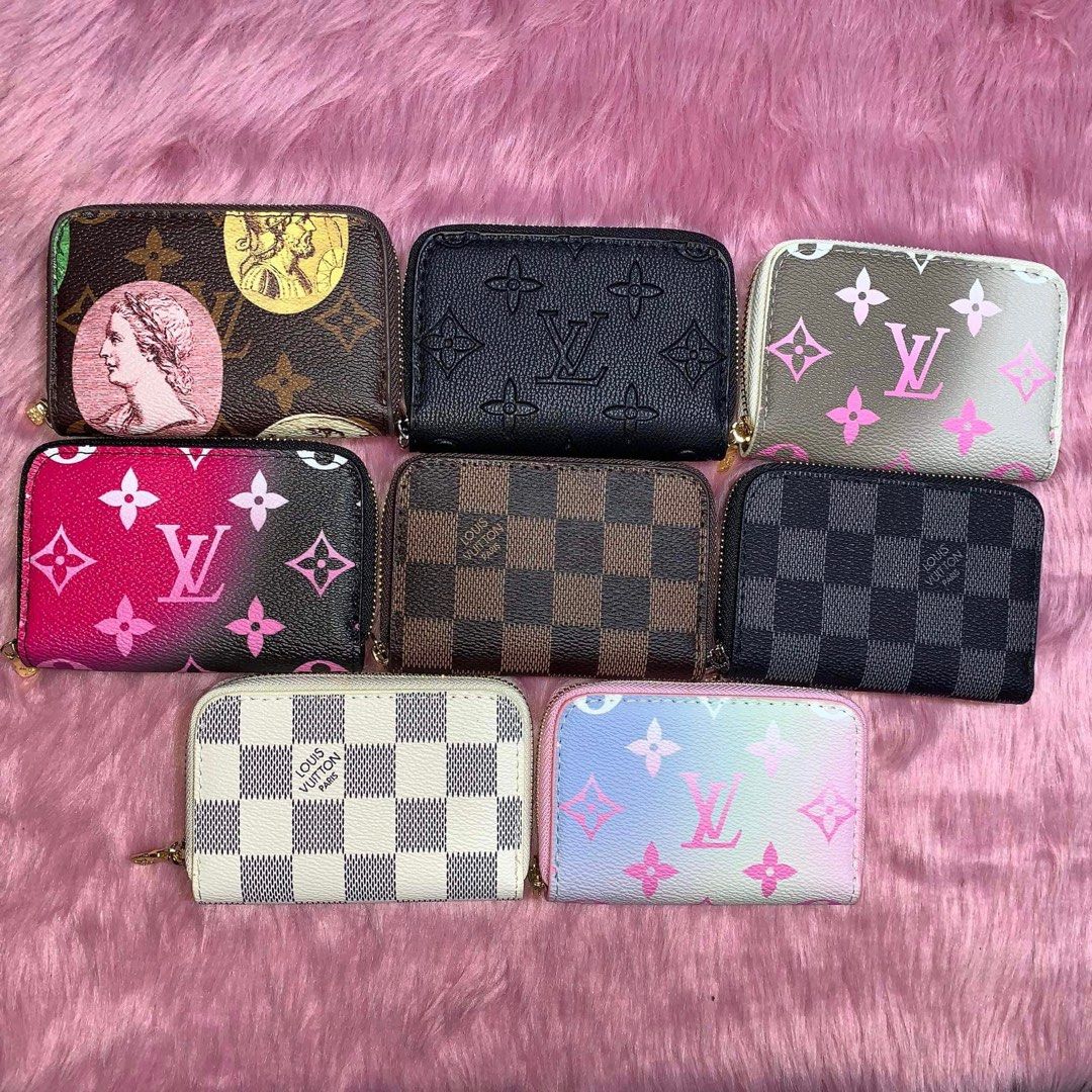 LV small zip around coin purse, Luxury, Bags & Wallets on Carousell