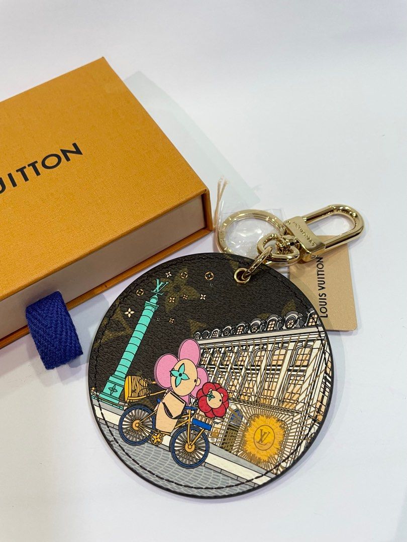 Louis Vuitton Coffee Cup Monogram Key Holder Bag Charm