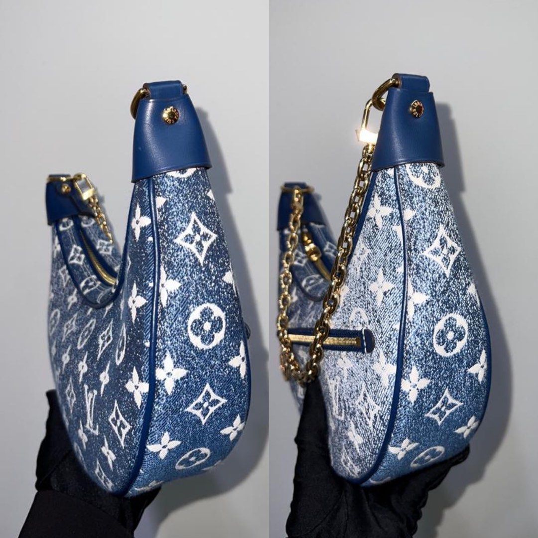 LV Louis Vuitton Denim Loop Bag, Luxury, Bags & Wallets on Carousell