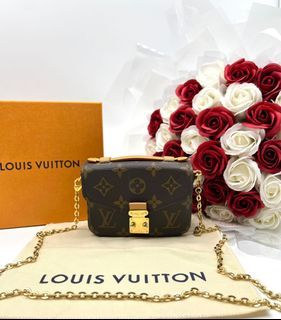 Replica Louis Vuitton LV M82467 Micro Vanity Bag Blue At Discount Price