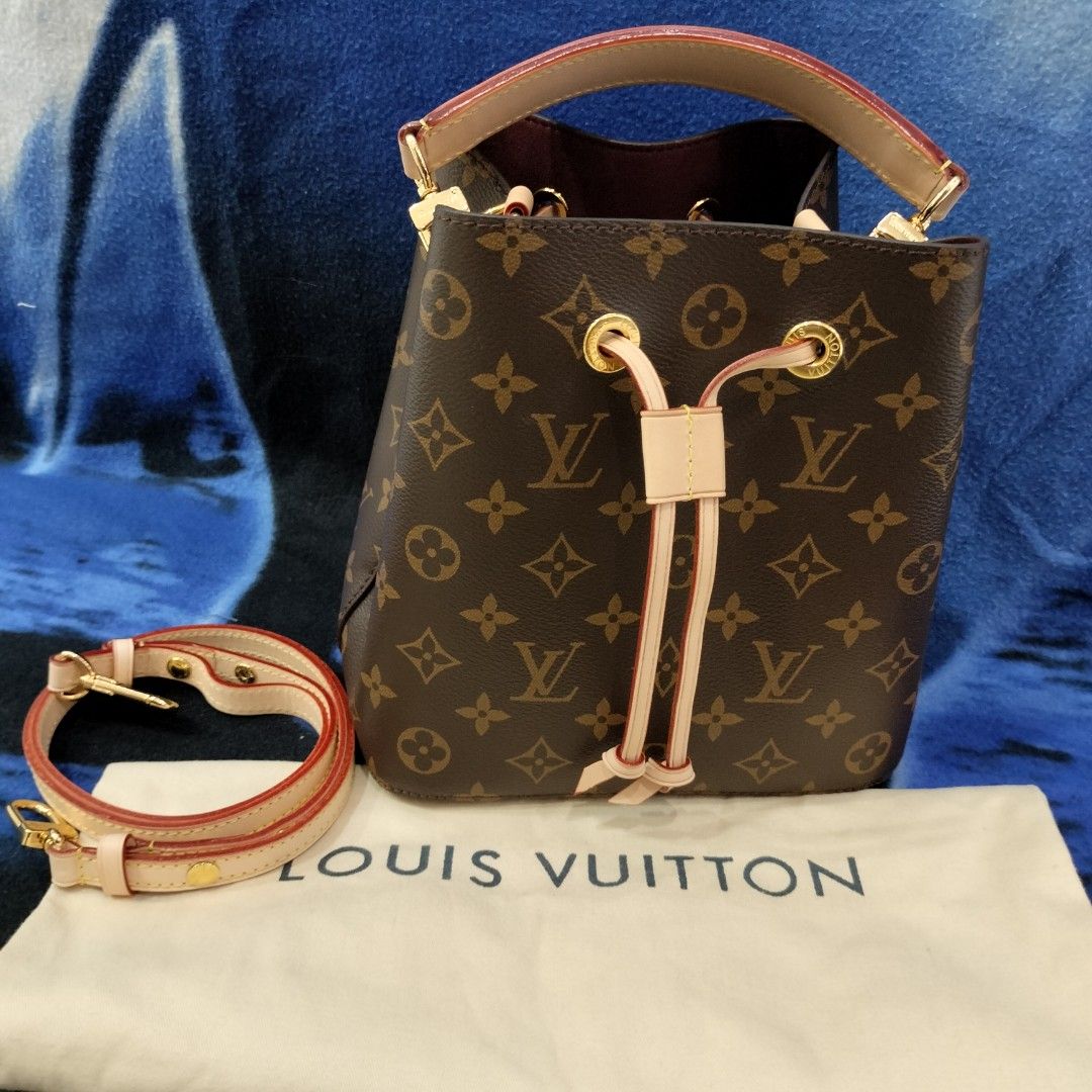 Tas Louis Vuitton Monogram Neonoe MM Pink, Barang Mewah, Tas & Dompet di  Carousell