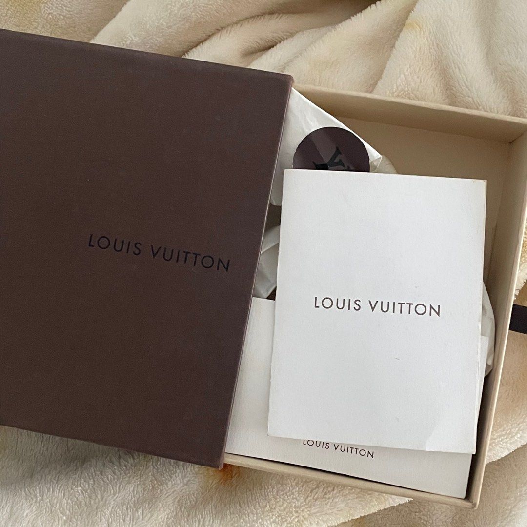 ORIGINAL LOUIS VUITTON WALLET DUST BAG AND BOX, Luxury, Accessories on  Carousell