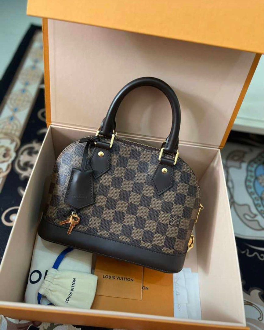 Jual 100% ORIGINAL Louis Vuitton LV Alma Damier Gembok /Tas Wanita Murah  Original