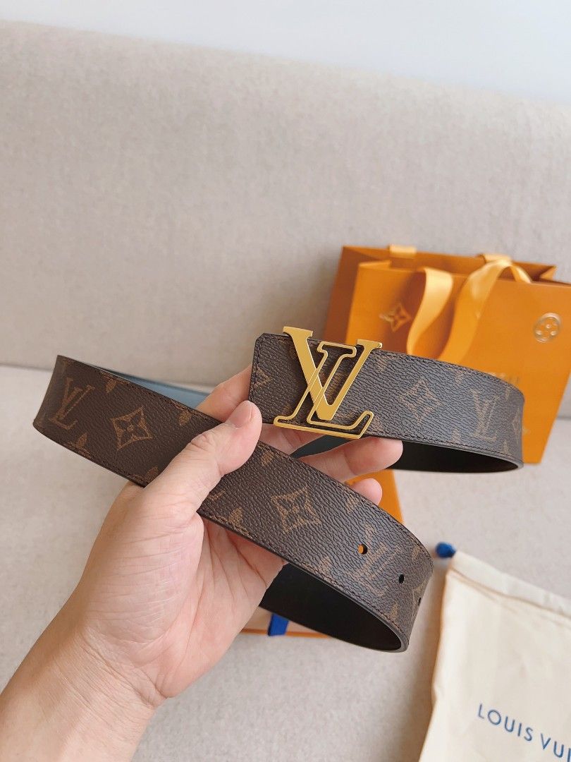 LV Line 40mm Reversible Belt, Men's Fashion, Watches & Accessories, Belts  on Carousell