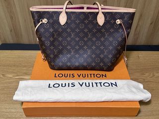 ❤️ 2022 NEW 100%AUTH Louis Vuitton Monogram MM Neverfull w/pouch  MICROCHIPPED