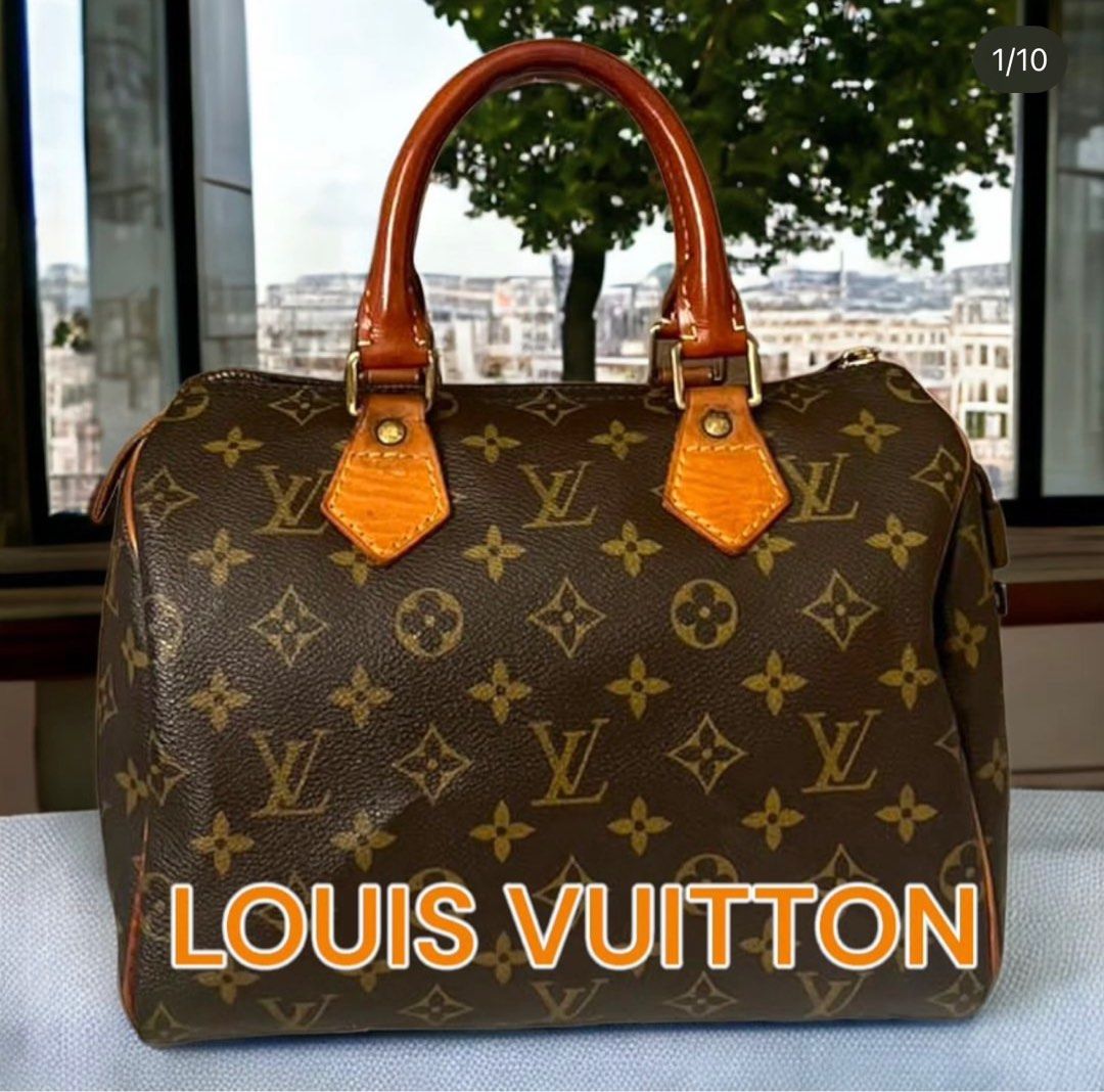Louis Vuitton LV Bandou 20 Monogram, Barang Mewah, Tas & Dompet di Carousell