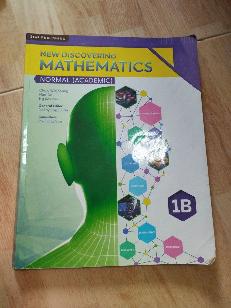 Mathematics Textbook 1B (Sec 1), Hobbies & Toys, Books & Magazines ...