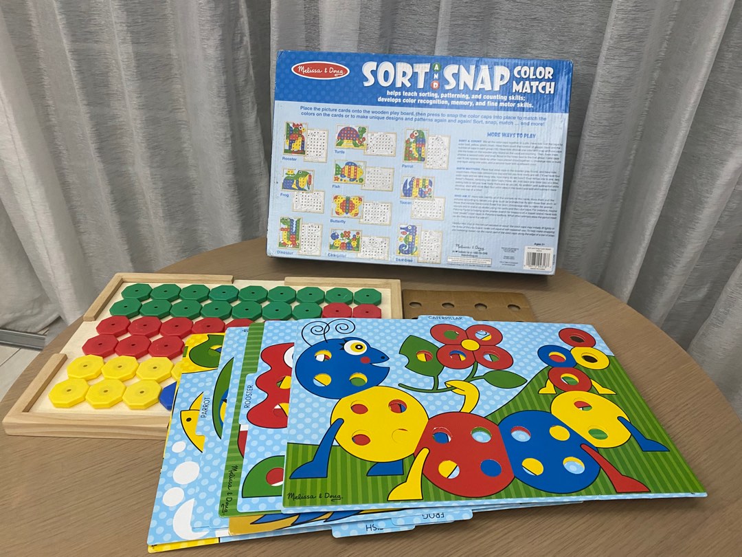 Melissa and doug sort and online snap