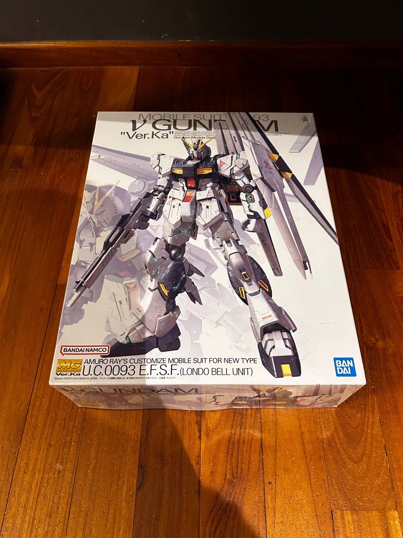 MG 1/100 RX-93 Nu Gundam Ver Ka, Hobbies & Toys, Toys & Games on Carousell