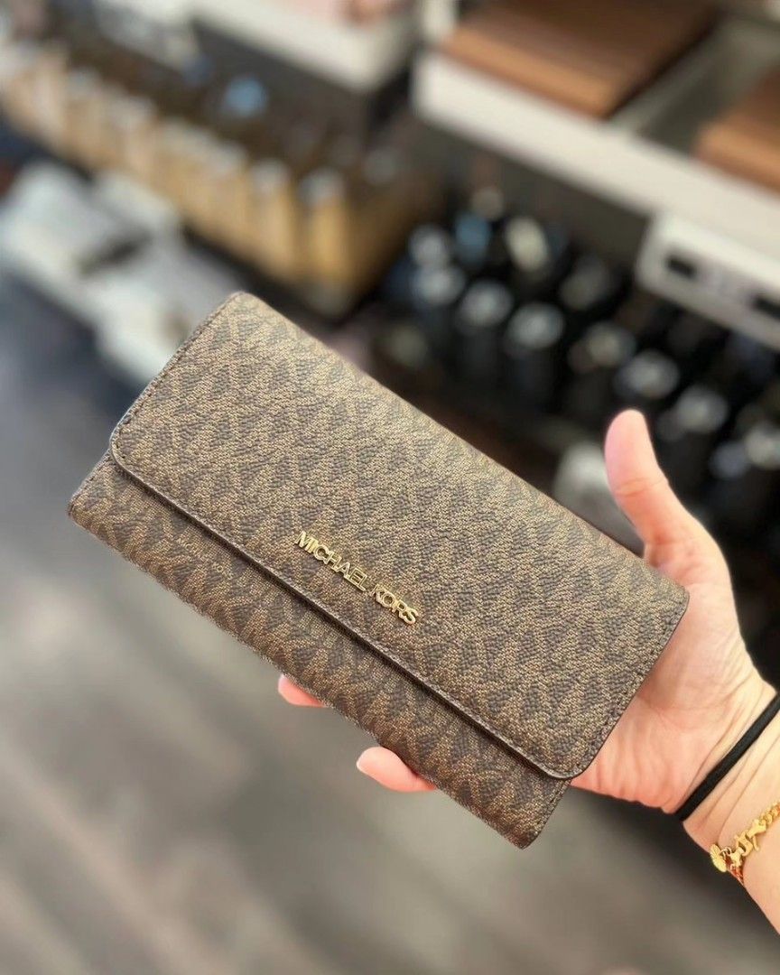 Michael kors trifold purse sale