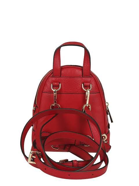Michael kors mini backpack sale red